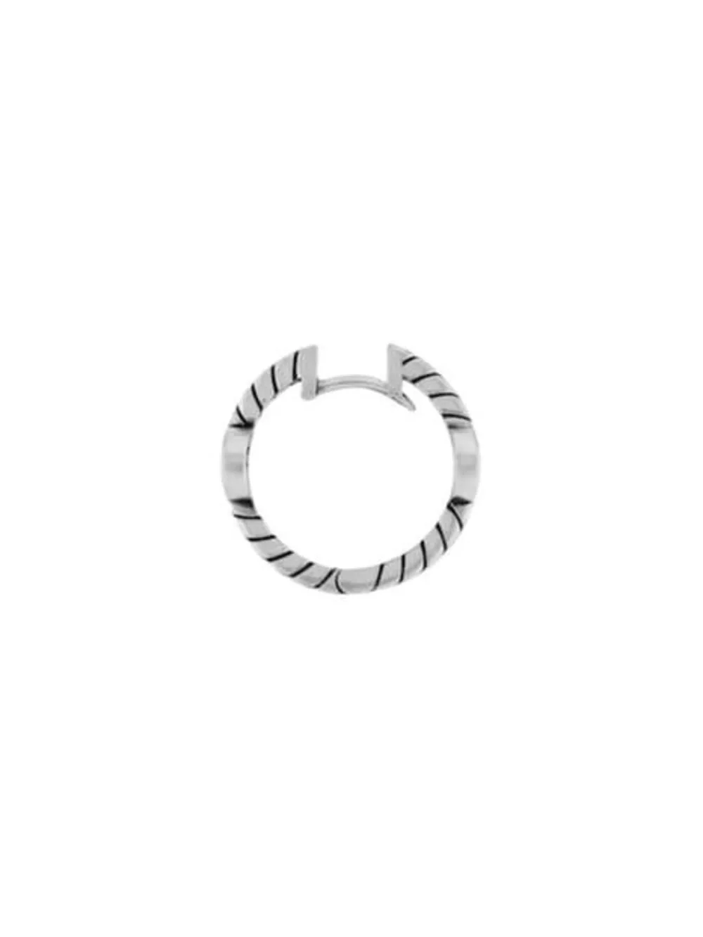 GUCCI | ✨NEW✨ Interlocking G Hoop Earrings in Sterling Silver
